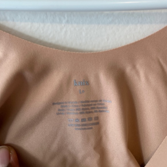 Knix Revolution Pullover Bra Nude 2 Size L+ NWT Wireless support Comfort All Day - Picture 6 of 6